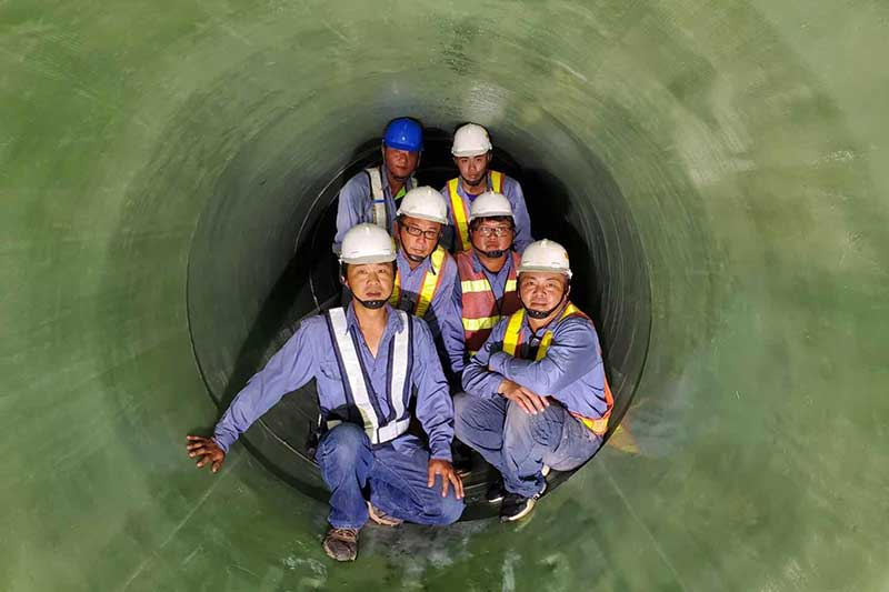 大渡口清洗管道的几个步骤